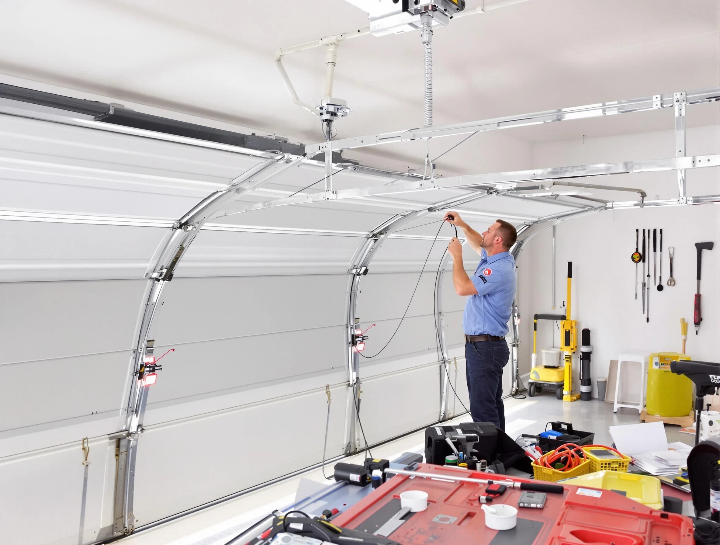 Garage door cable repair service by Glen Allen Garage Door Repair in Glen Allen