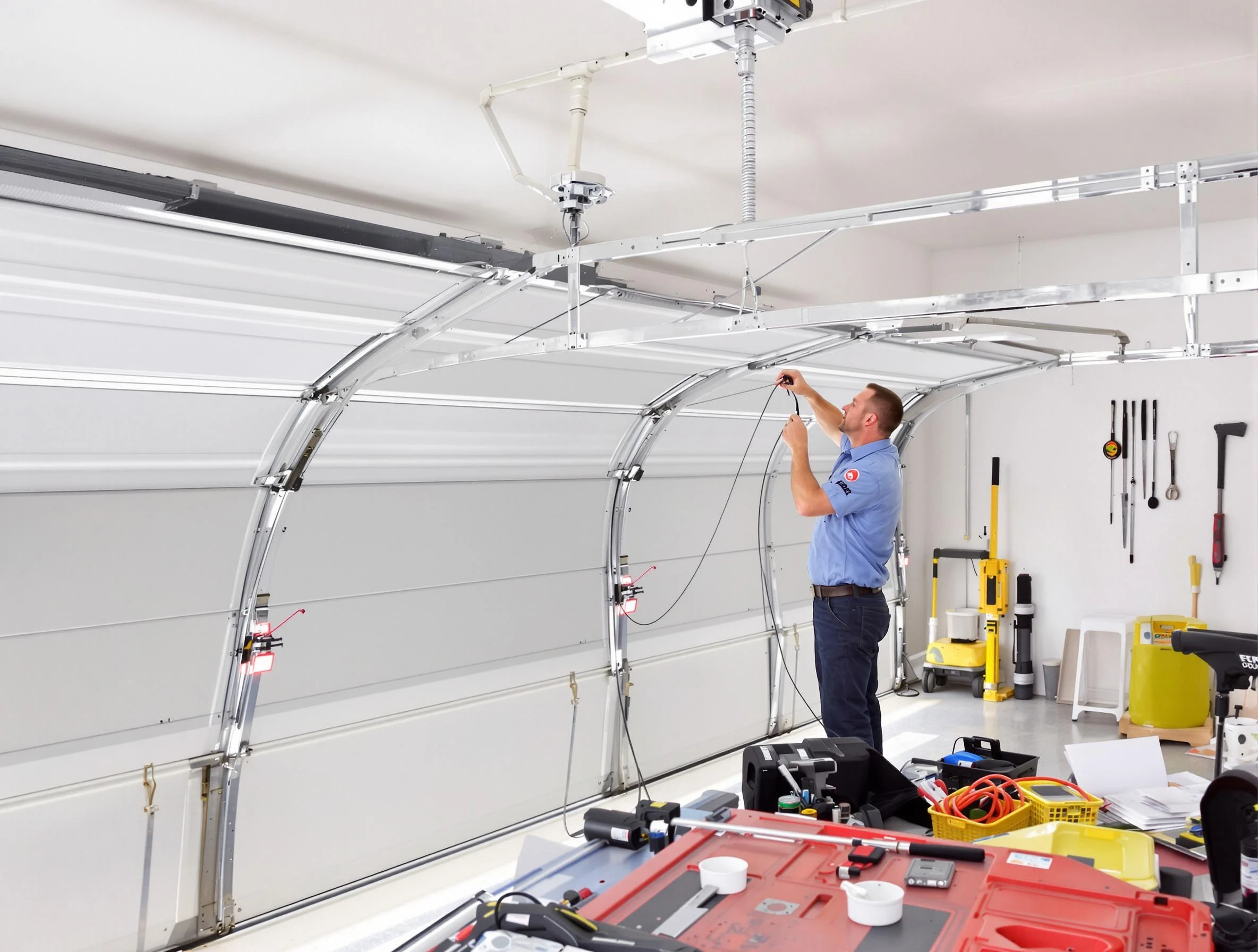 Garage door cable repair service by Glen Allen Garage Door Repair in Glen Allen