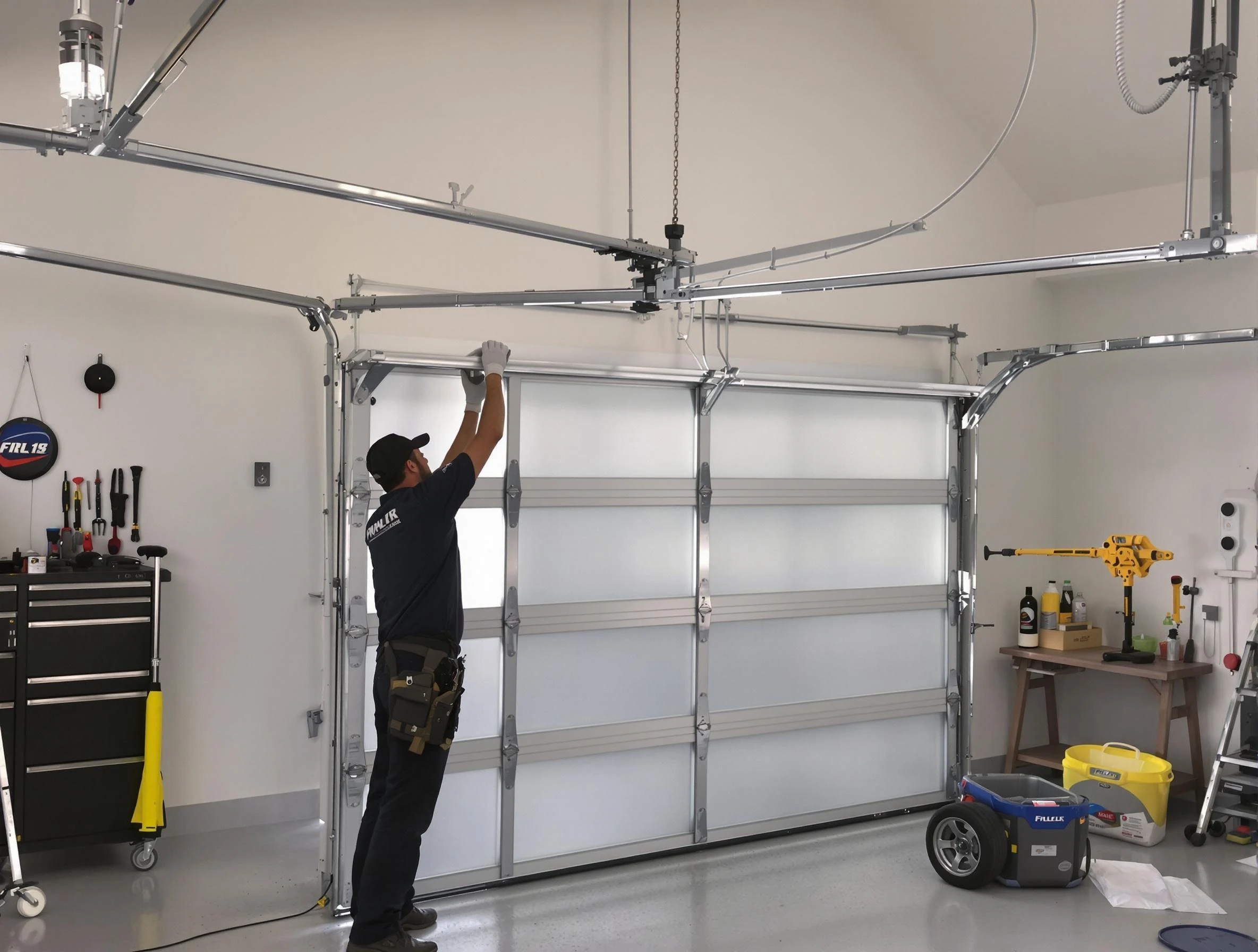 Glen Allen Garage Door Repair certified team performing precision garage door installation in Glen Allen