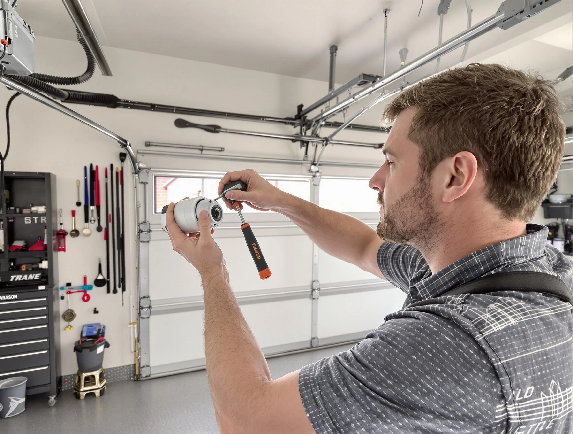 Garage door opener repair service by Glen Allen Garage Door Repair in Glen Allen